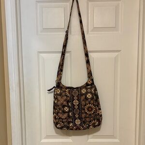 Vera Bradley Floral Patterned Messenger Bag